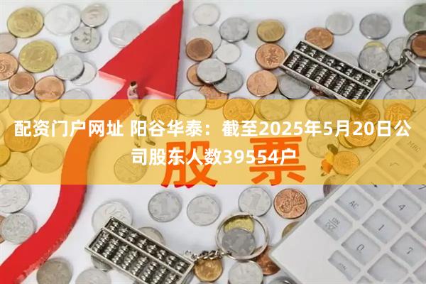 配资门户网址 阳谷华泰：截至2025年5月20日公司股东人数39554户